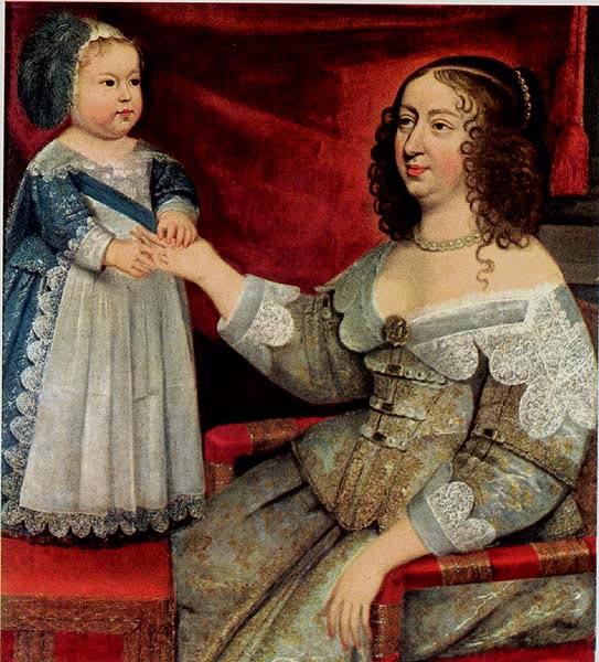 unknow artist Louis XIV and Anne of Austria Norge oil painting art